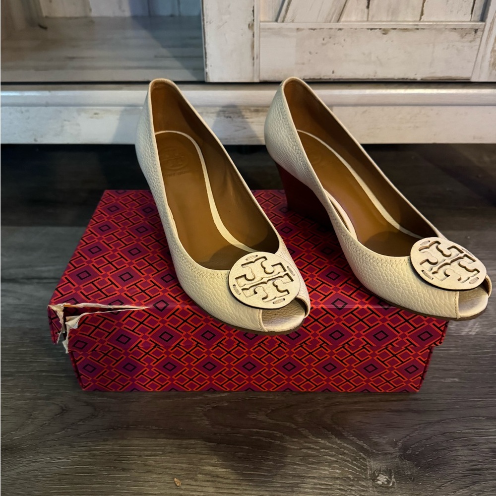 Tory Burch Peep-Toe Women's Shoes